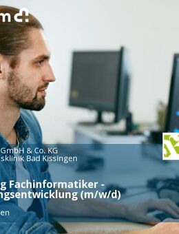 Ausbildung Fachinformatiker - Anwendungsentwicklung (m/w/d) - Bad Kissingen