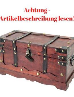HMF Schatztruhe aus Holz Frankreich 40cm #2203 - Birkenfeld (Baden-Württemberg)