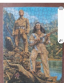 Winnetou & Old Shatterhand- Puzzle - Pirna