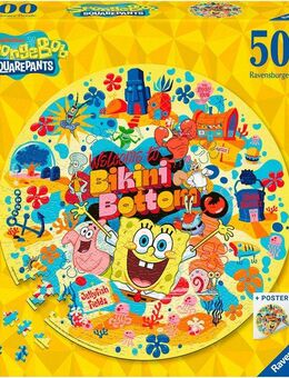 Ravensburger Puzzle SpongeBob Schwammkopf - Spongebob, 500 Puzzleteile, Made in Europe