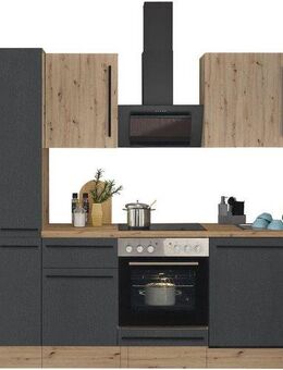 KOCHSTATION Küchenzeile Florida, Breite 310 cm, wahlweise mit E-Geräten,Softclose für Türen/Schubkästen