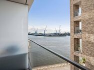 Luxus am Wasser: moderne Neubauwohnung mit seitlichem Elbblick - Hamburg