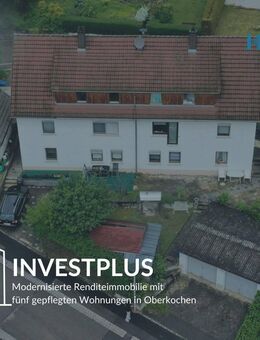 INVESTPLUS - Modernisierte Renditeimmobilie mit fünf gepflegten Wohnungen in Oberkochen - Oberkochen