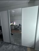 Schrank Schwebetürenschrank Kleiderschrank Rauch in 47800