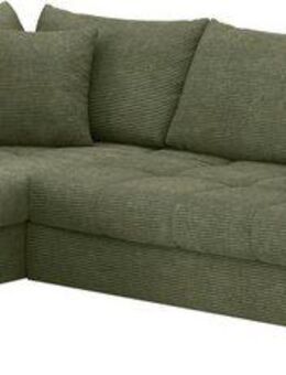 Mr. Couch Ecksofa Allegro, L-Form, mit Hochschläfer-Bettauszug, wahlweise mit Kaltschaum