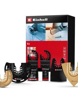 Einhell Tauchsägeblatt (6-St), 6-tlg. Multitool-Set