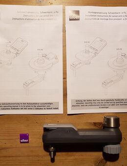 Schwenkarm für Alber e-fix Bedienteil passend für e35 e36 e25 e26 - Gachenbach
