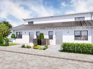 Doppelhaushälfte: 141 m² Wohnfläche auf 300 m² Grundstück - Nachhaltiges Wohnen in moderner Fertigbauweise - Bad Abbach