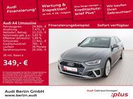 Audi A4, Limousine S line 40 TFSI, Jahr 2020 - Berlin