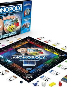 Hasbro Spiel Monopoly Banking Cash-Back, Made in Europe