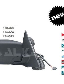 AUSSENSPIEGEL RECHTS ELEK BEH BLAUES GLAS BMW 3ER E46 51168250439 - Dortmund Wickede