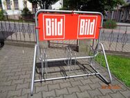 Fahrradständer mit Werbefläche - Zwönitz Brünlos