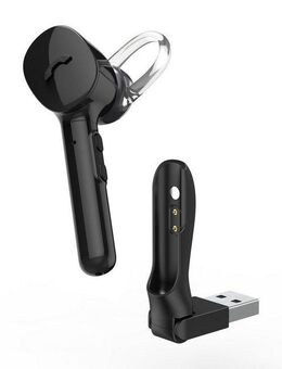 Hama Mono-Bluetooth®Headset MyVoice1300 Multipoint Sprachsteuerung schwarz Wireless-Headset (Sprachsteuerung, Google Assistant, Siri, A2DP Bluetooth, AVRCP Bluetooth, HFP, HSP)