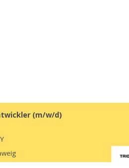 Softwareentwickler (m/w/d) - Braunschweig
