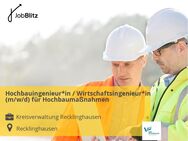 Hochbauingenieur*in / Wirtschaftsingenieur*in (m/w/d) für Hochbaumaßnahmen - Recklinghausen