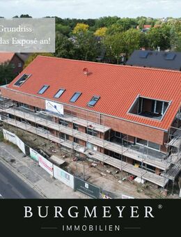 Penthouse mit 2 Schlafzimmern & großer Loggia, barrierefreiem Zugang und Stellplatz in Lingen Laxten - Lingen (Ems)