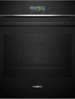 SIEMENS Einbaubackofen iQ700 HB734G1B1, mit Teleskopauszug nachrüstbar, ecoClean