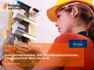 Anlagenmechaniker SHK / Kundendienstmonteur Energietechnik West (m/w/d) - Mannheim
