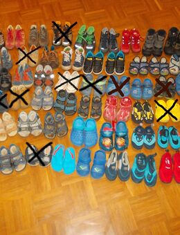Gr. 21 22 23 24 25 26 27 Schuhe Stiefel Boots Gummistiefel Turnschuhe Hausschuhe Pantoffeln Sandalen Neoprenschuhe Aquaschuhe auch einzeln zu bekommen - Haltern (See) Zentrum