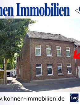 Zweigeschossiges Wohnhaus mit viel Potenzial in zentraler Lage von 41334 Nettetal-Breyell - Nettetal