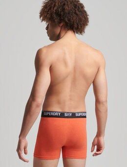 Superdry Langer Boxer SD lg Boxer web wb 3x (3-St., 3er-Pack) mit Logo Webbund