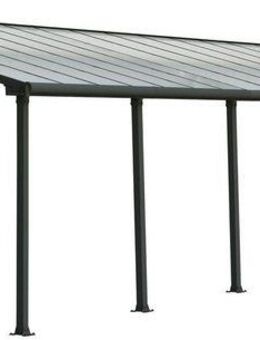 Palram - Canopia Terrassendach Olympia 3x9.71, BxT: 980x295 cm, Bedachung Doppelstegplatten, BxT: 980x295 cm