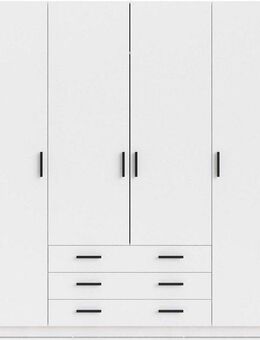 INOSIGN Kleiderschrank Sprint Drehtürenschrank, Aufbewahrung Kasten Schrank Stauraum Breite 98,5/147 oder 195,5 cm, je mit Einlegeböden und Kleiderstange