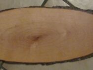 Holzplatte, länglich + Holzplatte, oval für kalte Speisen - München