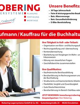 Kaufmann/frau für die Buchhaltung Buchhalter/in Vollzeit / Teilzeit - Emsdetten