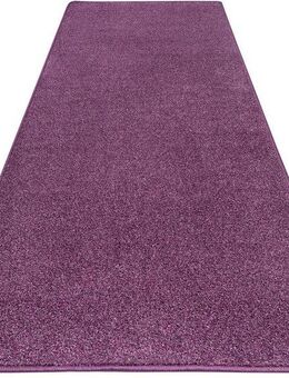 Hanse Home Exclusiv Läufer Liberty, rechteckig, Höhe: 7 mm, Uni-Meliert, robust, kräftige Farben, rundherum farbige Kettelung