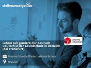 Lehrer (all genders) für das Fach Deutsch in der Grundschule in Dreieich (bei Frankfurt) - Dreieich