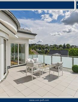 Traumhafte Ausblicke über die Stadt - Elegante Penthouse-Maisonette mit Aufzug - Wiesbaden