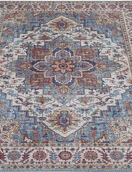 LUXOR living Teppich Bonum, rechteckig, Höhe: 7 mm, Kurzflor, modernes Design, waschbar, Wohnzimmer