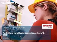 Ausbildung zum Medientechnologen (m/w/d) 2025 - Dorfen