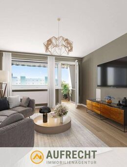 A U F R E C H T °ZENTRAL AN DER U2° geräumige 3 Zimmerwohnung mit sonnigem Balkon und Weitblick - München