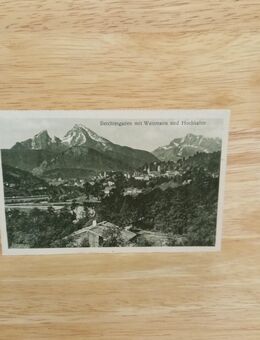 Ansichtskarte-AK-867-Berchtesgaden mit Watzmann und Hochkalter. - Nörvenich