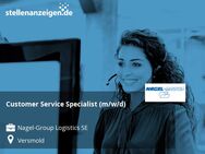 Customer Service Specialist (m/w/d) - Versmold