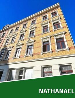 Erstbezug im Denkmal mit Einbauküche, West-Balkon, Tageslichtbad mit Dusche, Keller u.v.m. - Leipzig