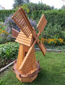 Achteckwindmühle NEU Höhe mit Flügel: 117 cm in 06313