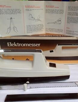 Vintage Moulinex Electric Knife – aus den 70er Jahren - Niederfischbach