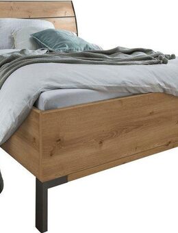 WIEMANN Futonbett Monaco, 4-fache Liegehöhenverstellung, mit stilvollem Holzkopfteil, Made in Germany
