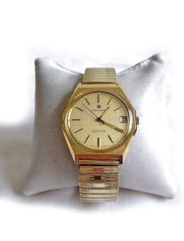 Goldene Armbanduhr von Junghans - Nürnberg