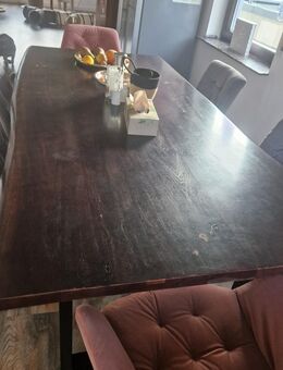 Esstisch Holztisch Vollholz massiv braun - Vaihingen (Enz)