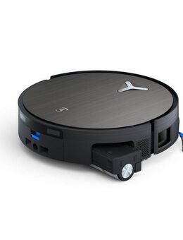 ECOVACS Saugroboter mit Wischfunktion DEEBOT X11 OmniCyclone, 19.500 Pa, 18 l/s Luftstrom, 110 W, beutellos, Schnellladefunktion, Wischrolle, beutellos