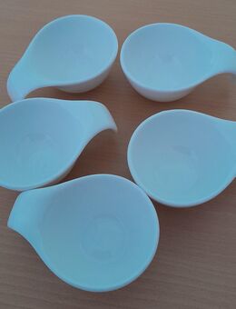 5 weiße Dip-Schalen - Gaggenau