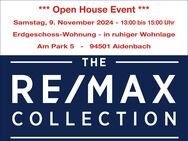 *** Open House Event *** Samstag, den 09.11.2024 von 13:00 bis 15:00 Uhr! Charmante Erdgeschoss-Wohnung - Aidenbach