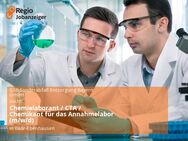 Chemielaborant / CTA / Chemikant für das Annahmelabor (m/w/d) - Baar-Ebenhausen