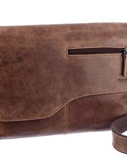 GreenLand Nature Messenger Bag Montana, im Vintage Look