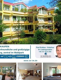 Wohnen im Grünen ! Familienfreundliche und großzügige Wohnung, zentral im Waldpark - Eisingen (Baden-Württemberg)