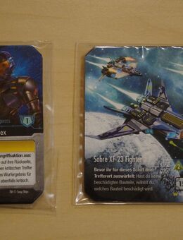 Snap Ships Tactics – Artwork-Rumpfkarten & Pilotenkarten Promos - Obermichelbach